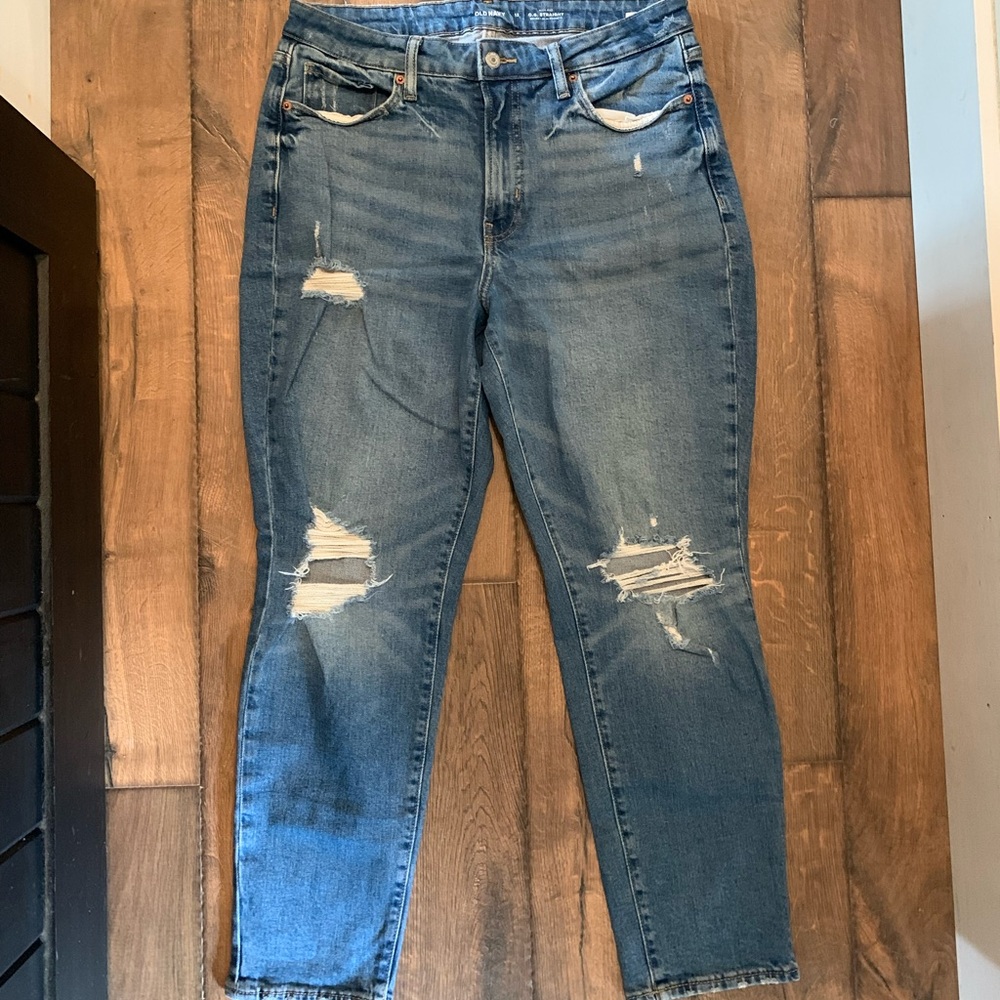 Old Navy Blue OG straight jeans